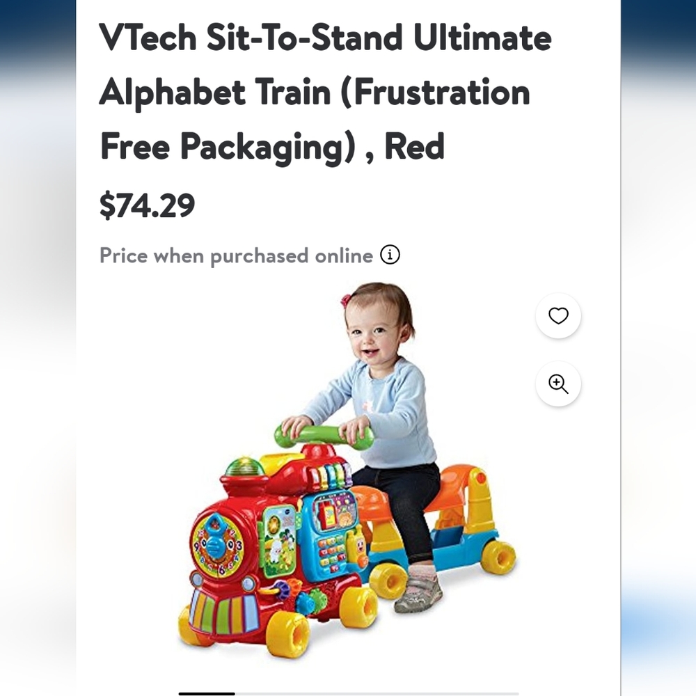 VTech Ride On Train! - Picture 3 of 4